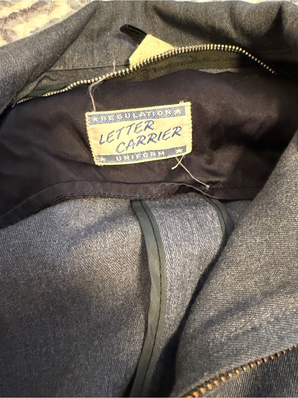 Letter Carrier Blue Work Jacket - Picture 4 of 14